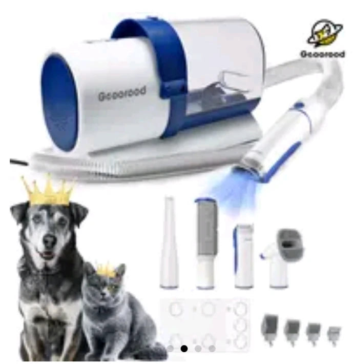 Dog Grooming  Vacuum,  2.5L Kit Suction Hair