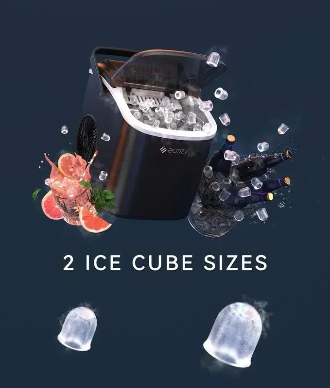 Countertop Ice Maker 9 Ice Cubes 6 Minutes,