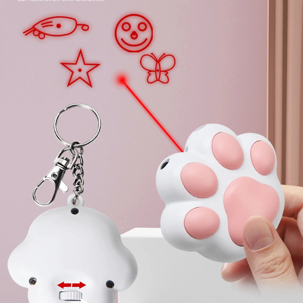 Cat Laser Toy Flashlight USB C Rechargeable