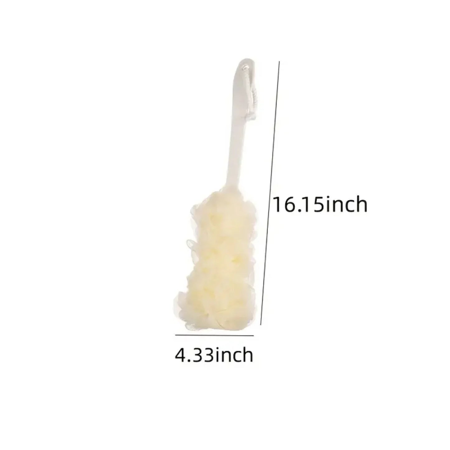 Long Handle Shower Brush Loofah Sponge Exfoliating