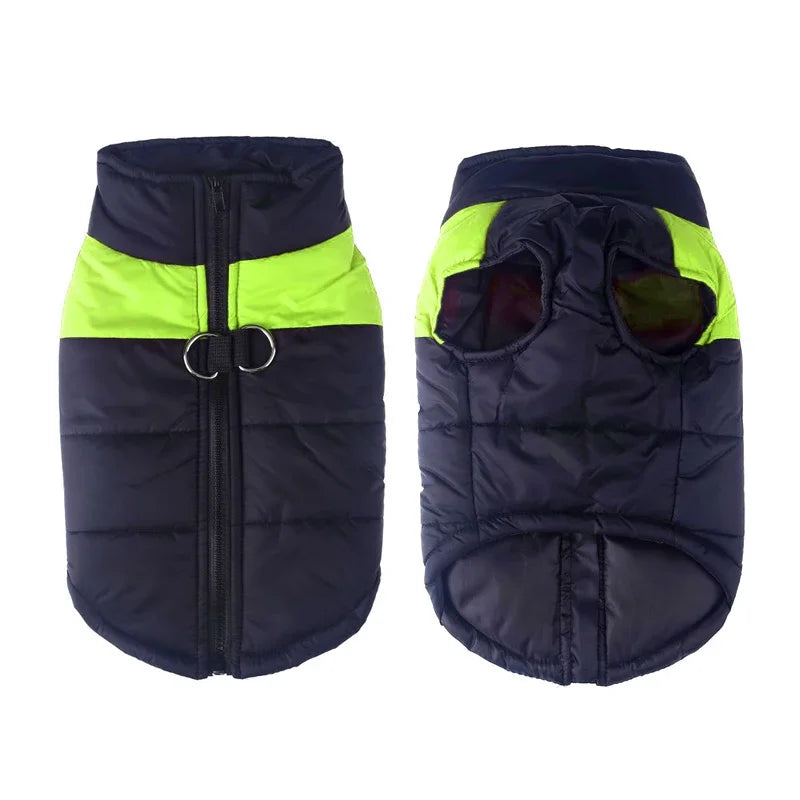 Big Dog Clothes Winter Warm Jacket Waterproof