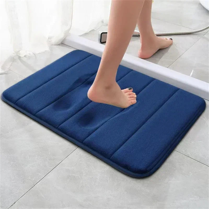 Super Absorbent Bath Mat Shower Rug Foam