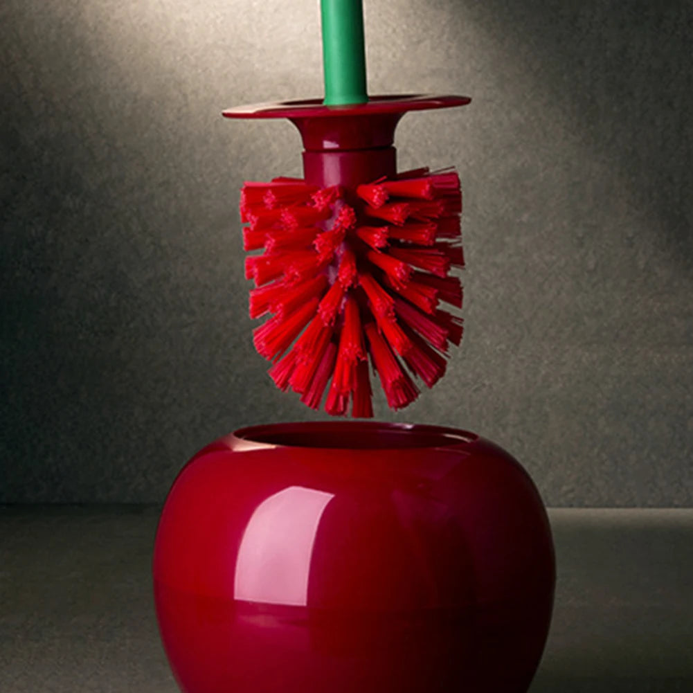 Creative Toilet Brush Cherry Shaped Cleaning Tool