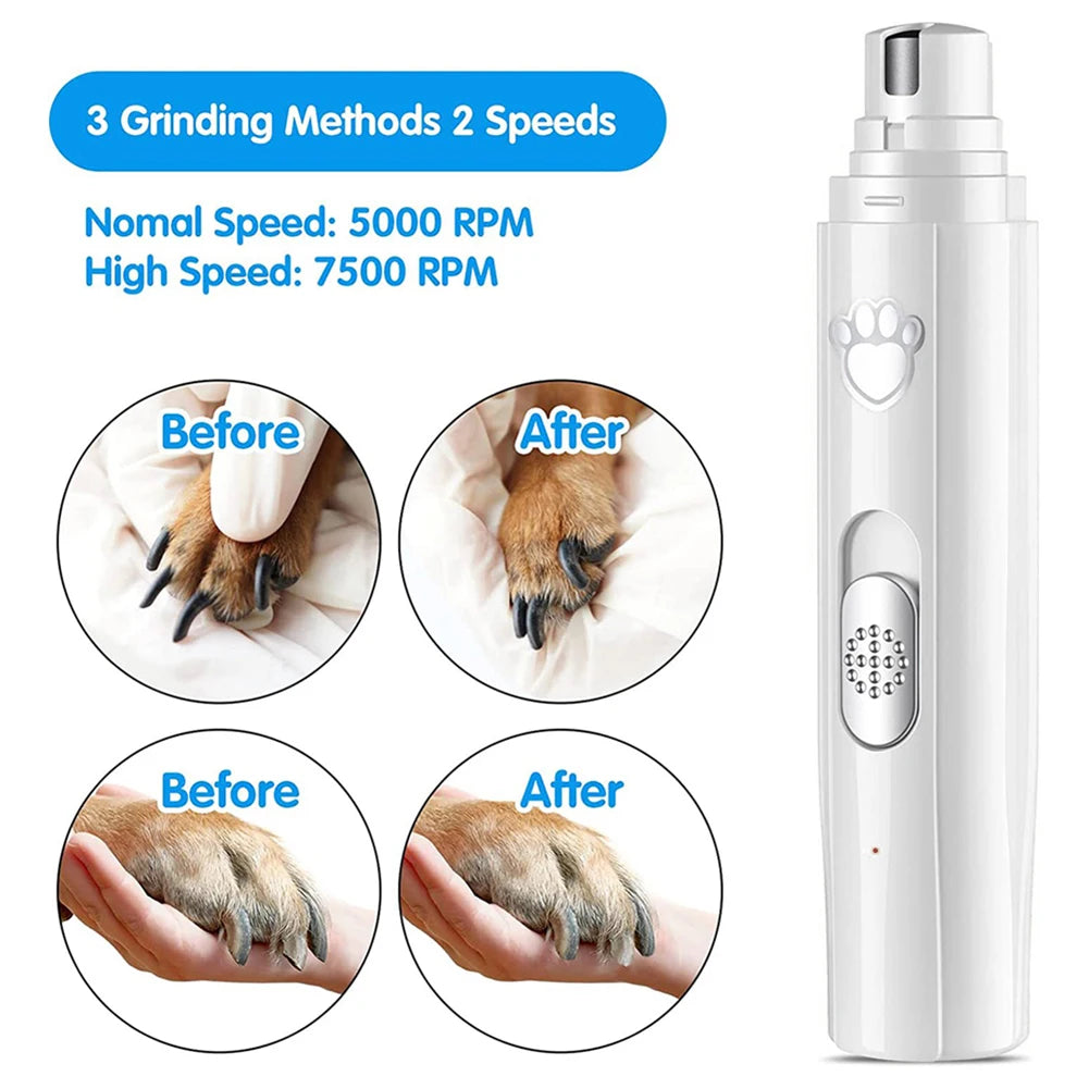 Electric Dog Nail Grinder Pet Nail Clipper