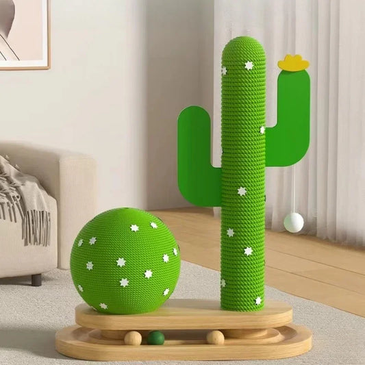 Cactus Ball Grab Pillar Cat Scratching Toy