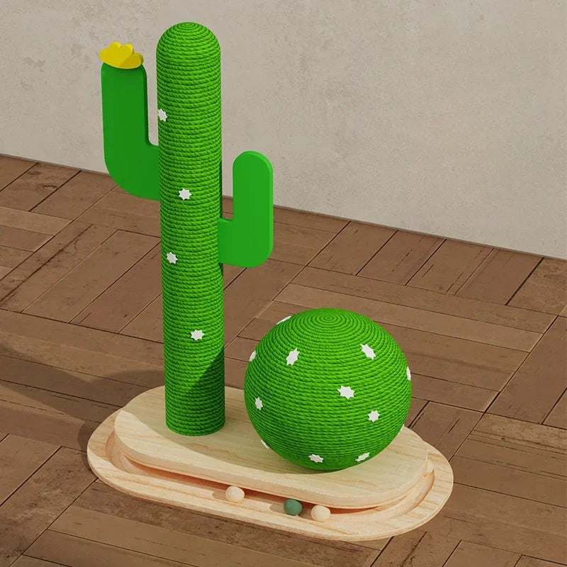 Cactus Ball Grab Pillar Cat Scratching Toy