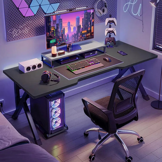 Gaming Computer Desk Bedroom, 40 Inch Workstation