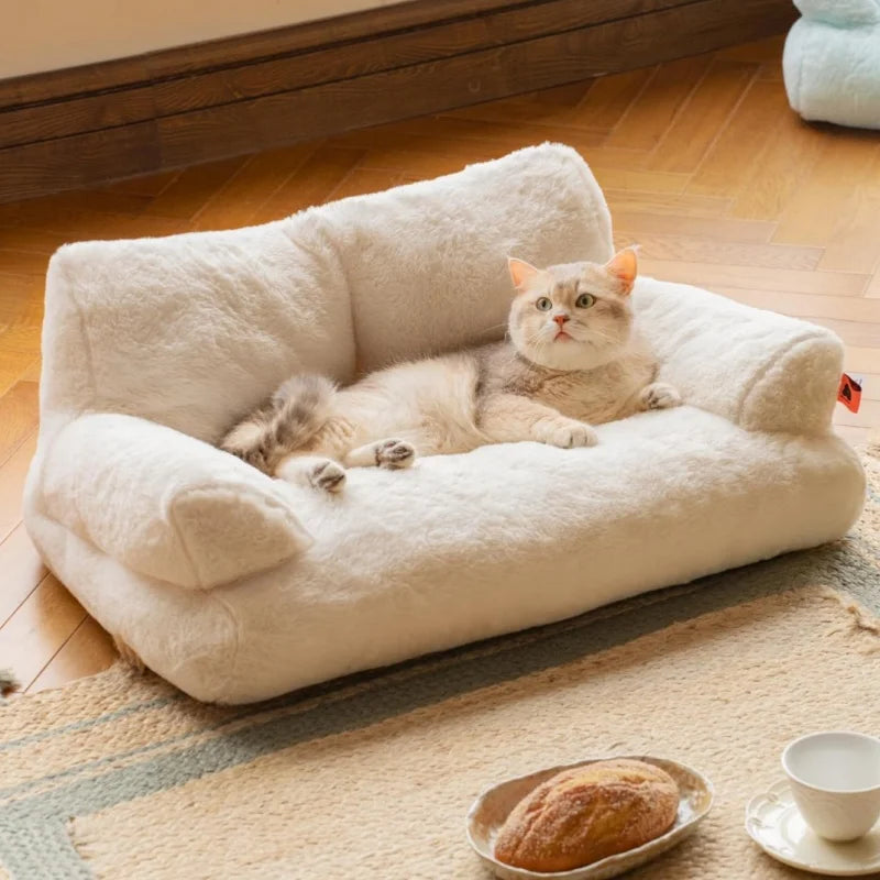 Bed Fluffy and Soft Dog Sofa 66x48cm