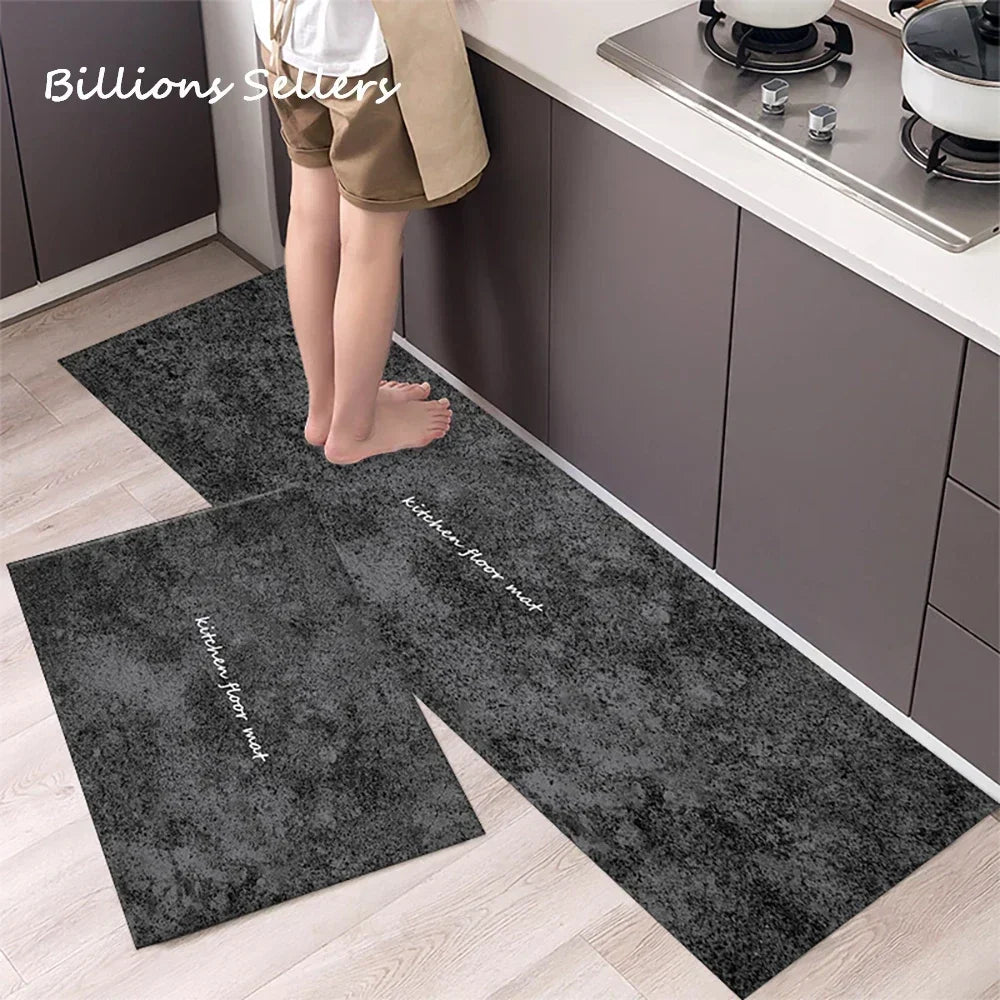 Kitchen Mat Bathroom Carpet Floor Mat Washable