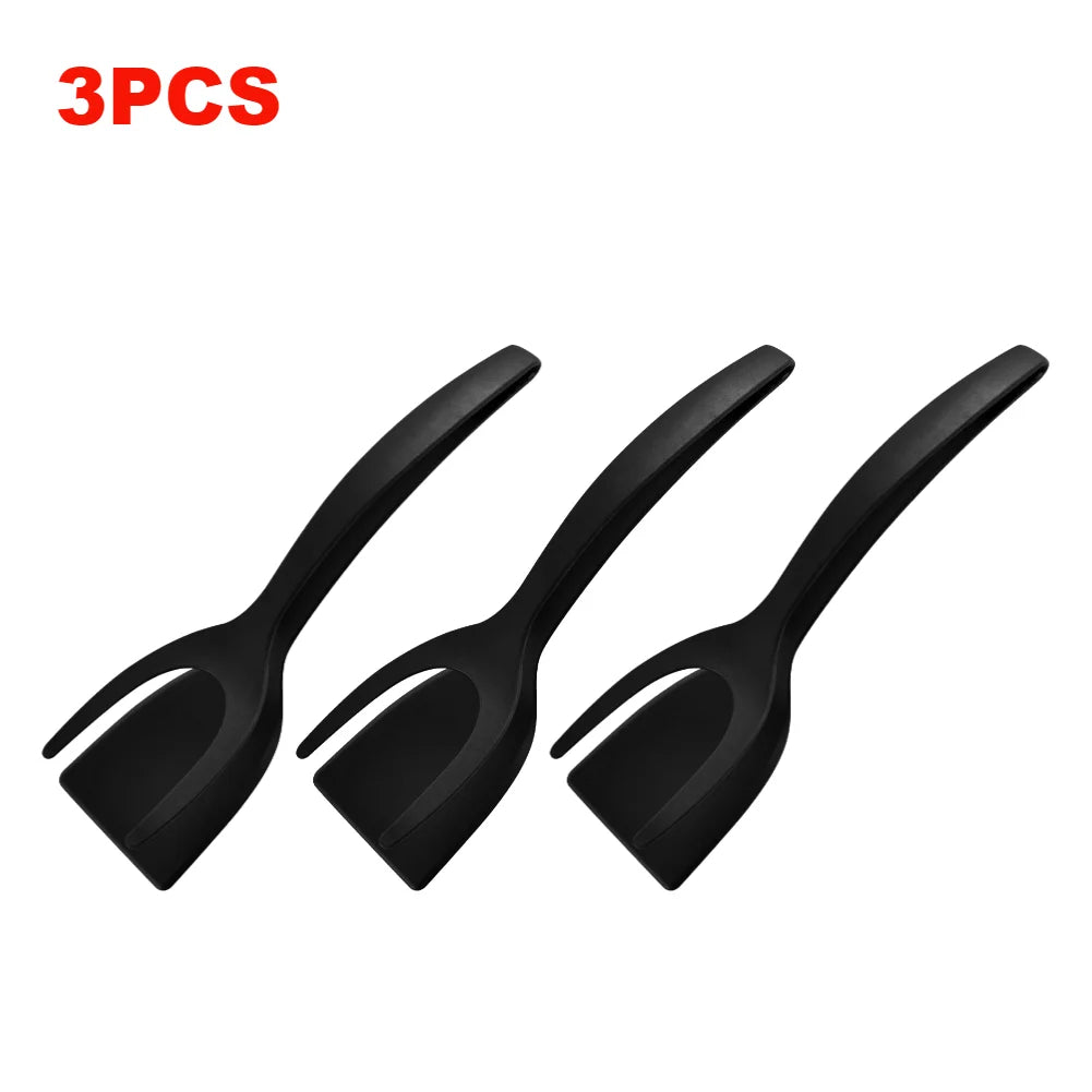 Flip Spatula Tongs Non Stick Cooking Utensil