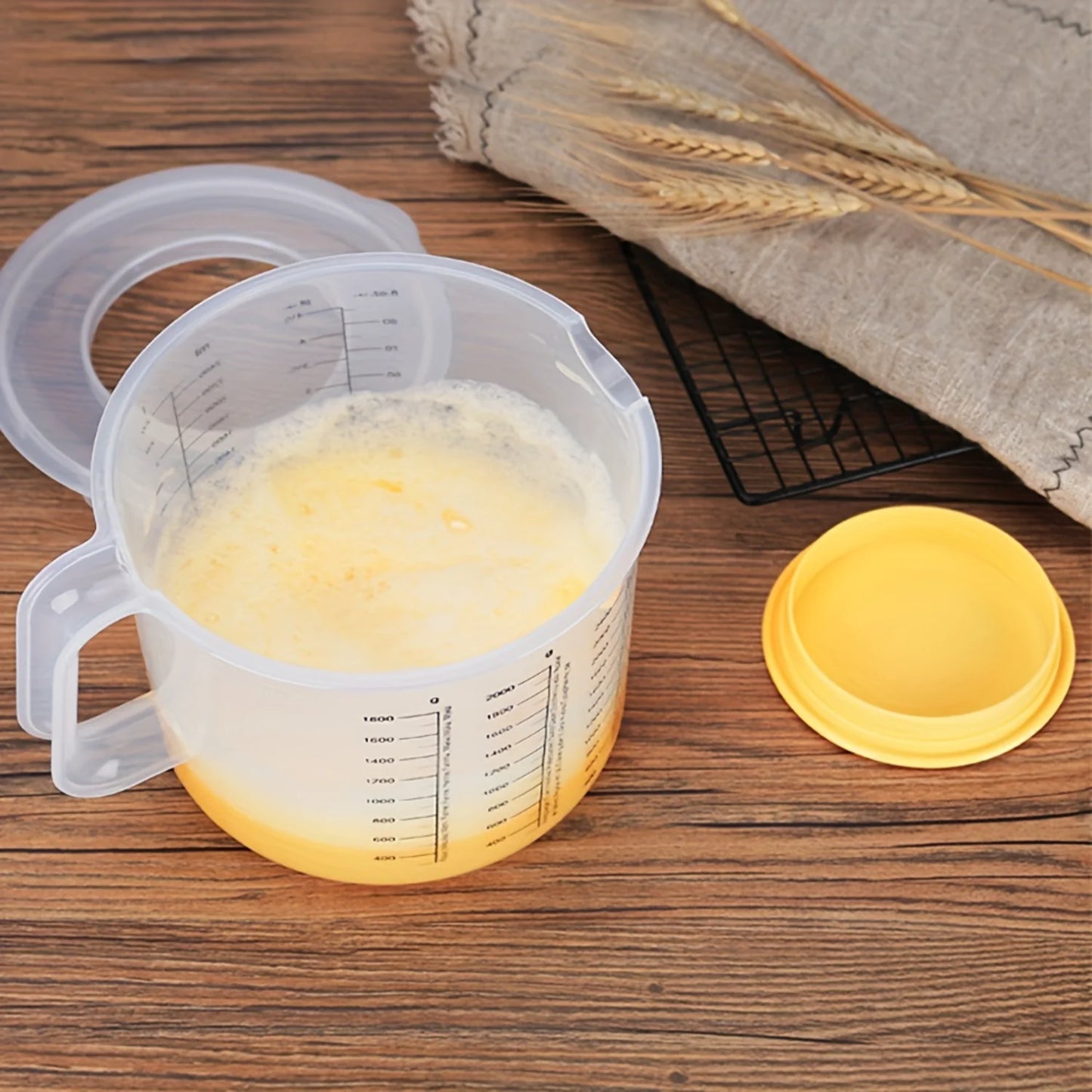 .54oz Measuring Cup Mixing Bowl Splash-Proof