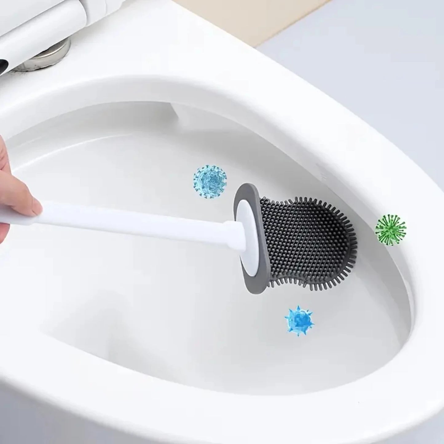 Toilet Brush Set, Wall Mounted Cleaning Brush