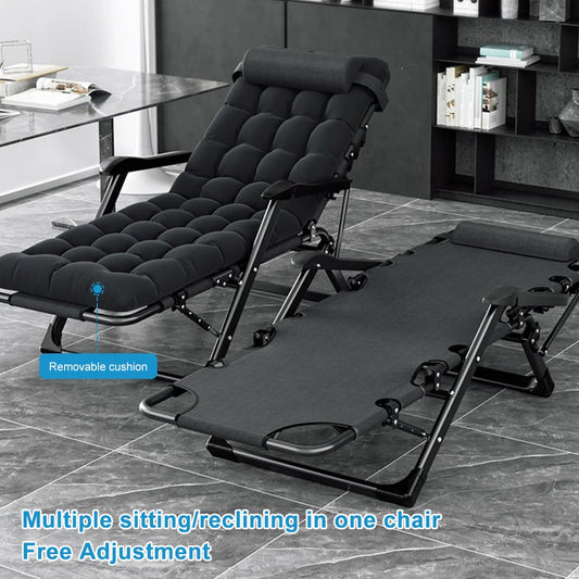 Lounge Chair Adjustable Patio Recline Headrest Cushion