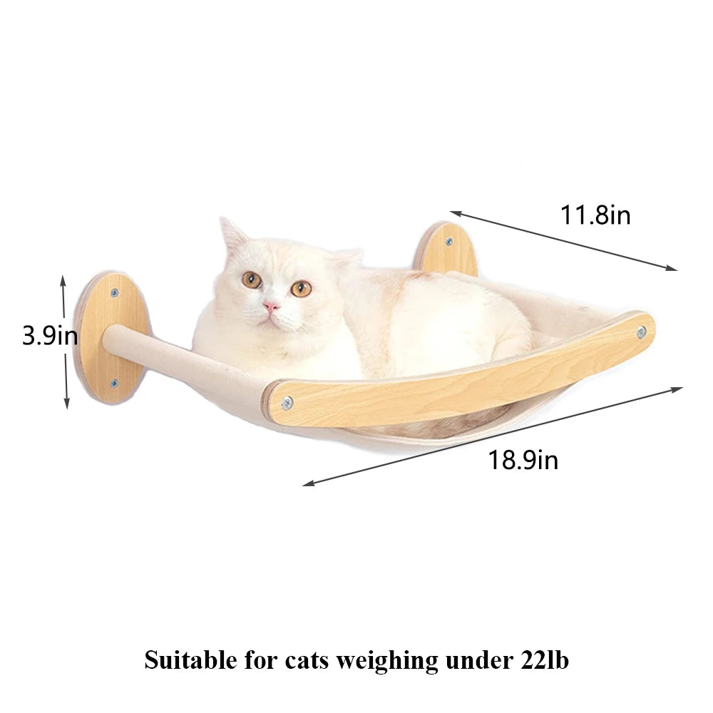 Cat Wall Mounted Four Step Scratching Post