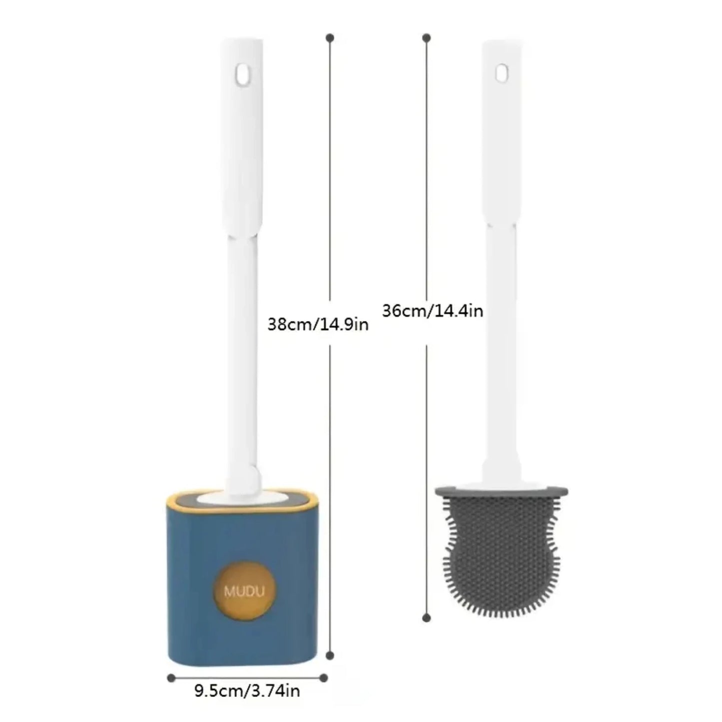 Toilet Brush Set, Wall Mounted Cleaning Brush