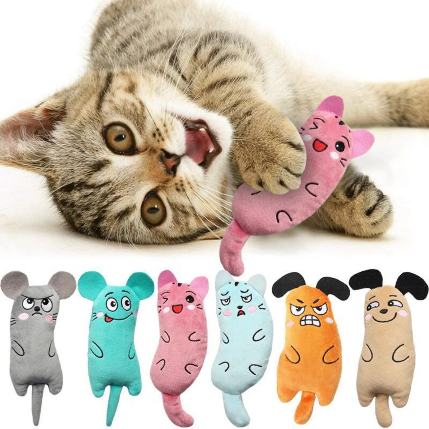 Cat Toys Funny Interactive Mini Squeaky Pets