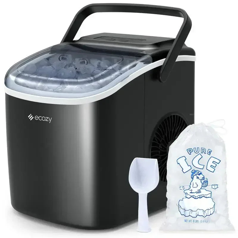 Countertop Ice Maker 9 Ice Cubes 6 Minutes,