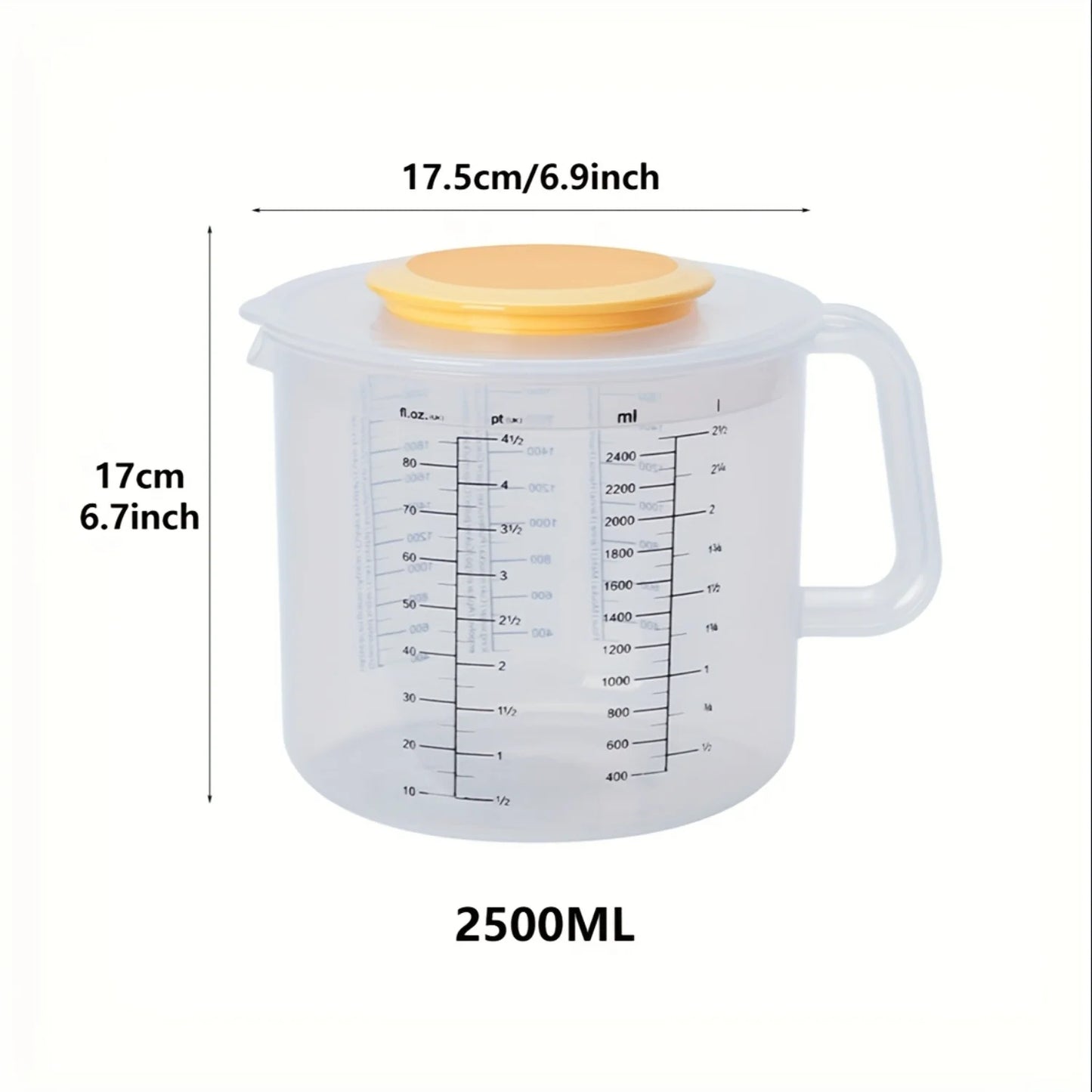 .54oz Measuring Cup Mixing Bowl Splash-Proof