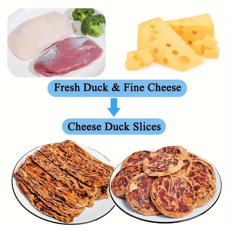 (3.53oz/17.6oz)Duck Slices Dog Treats Healthy