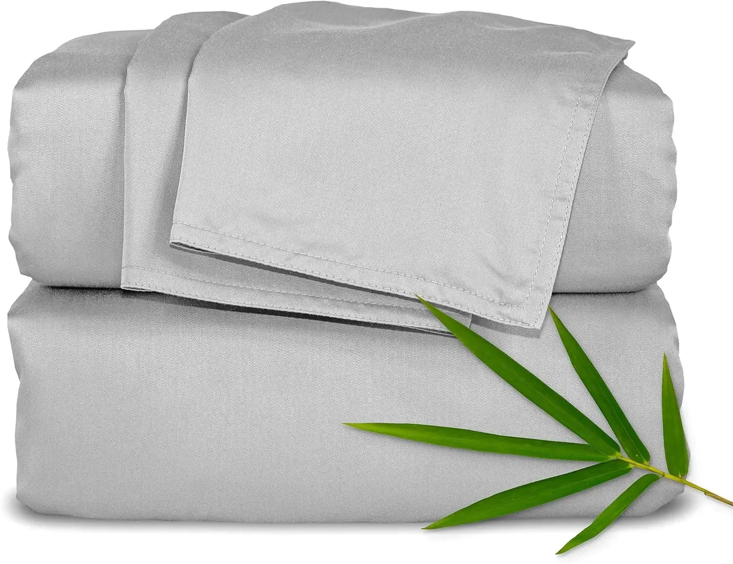Queen Sheets 100% Organic Bed Sheet Set,
