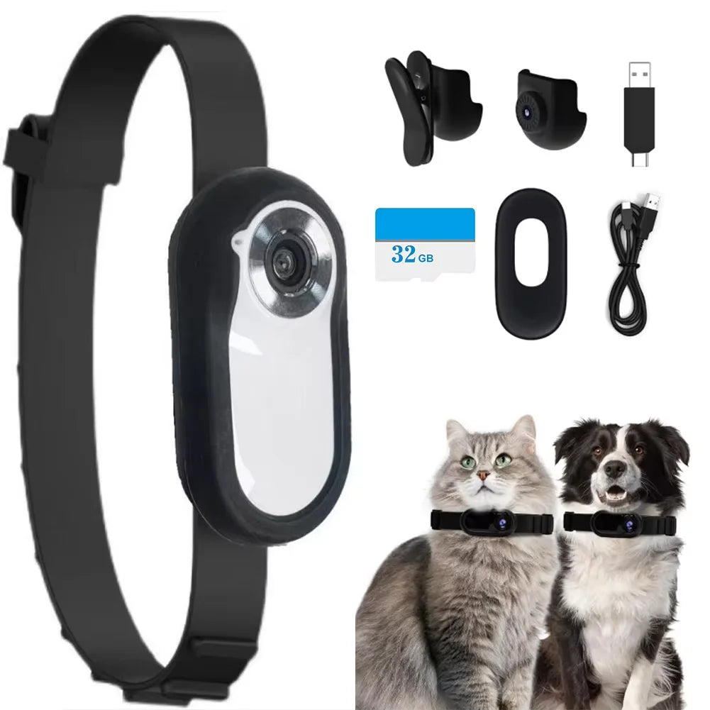 Wireless Collar Camera No WiFi Required Cat