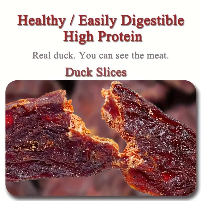 (3.53oz/17.6oz)Duck Slices Dog Treats Healthy