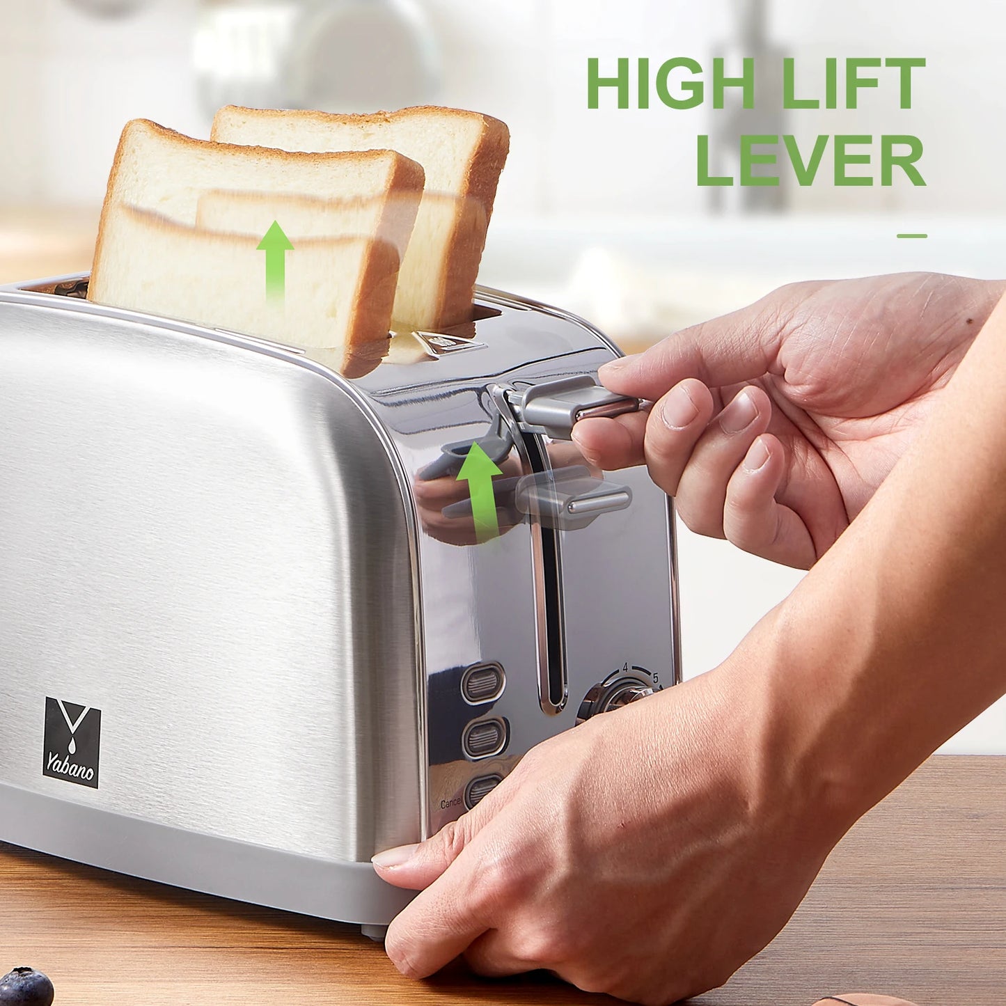 2 slice toaster Bagel Toaster 2 Wide Slots, Defrost
