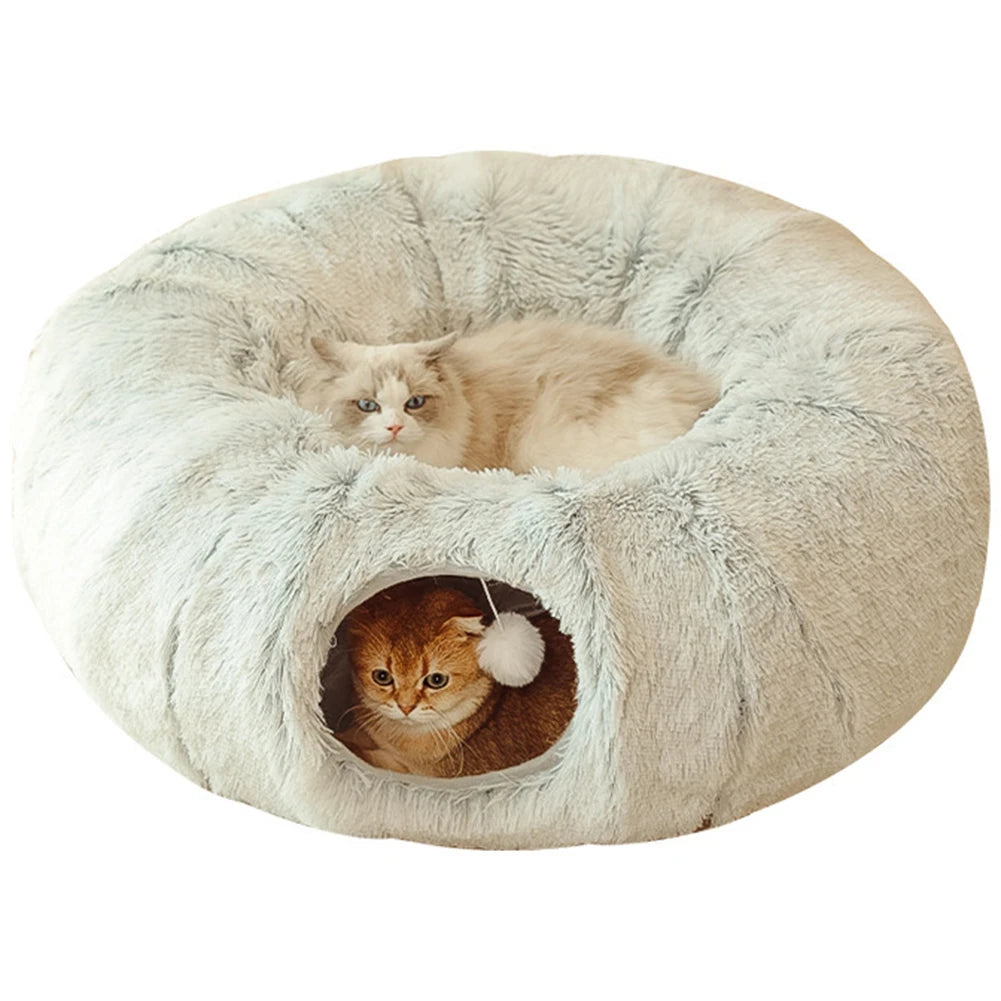 Winter Warm Cat House Soft Foldable