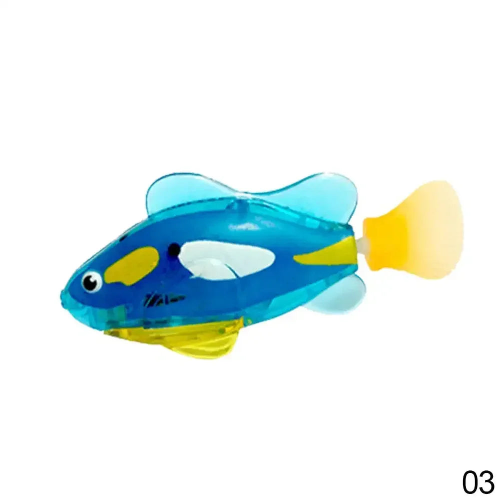 Cat Interactive Electric Fish Toy LED Light