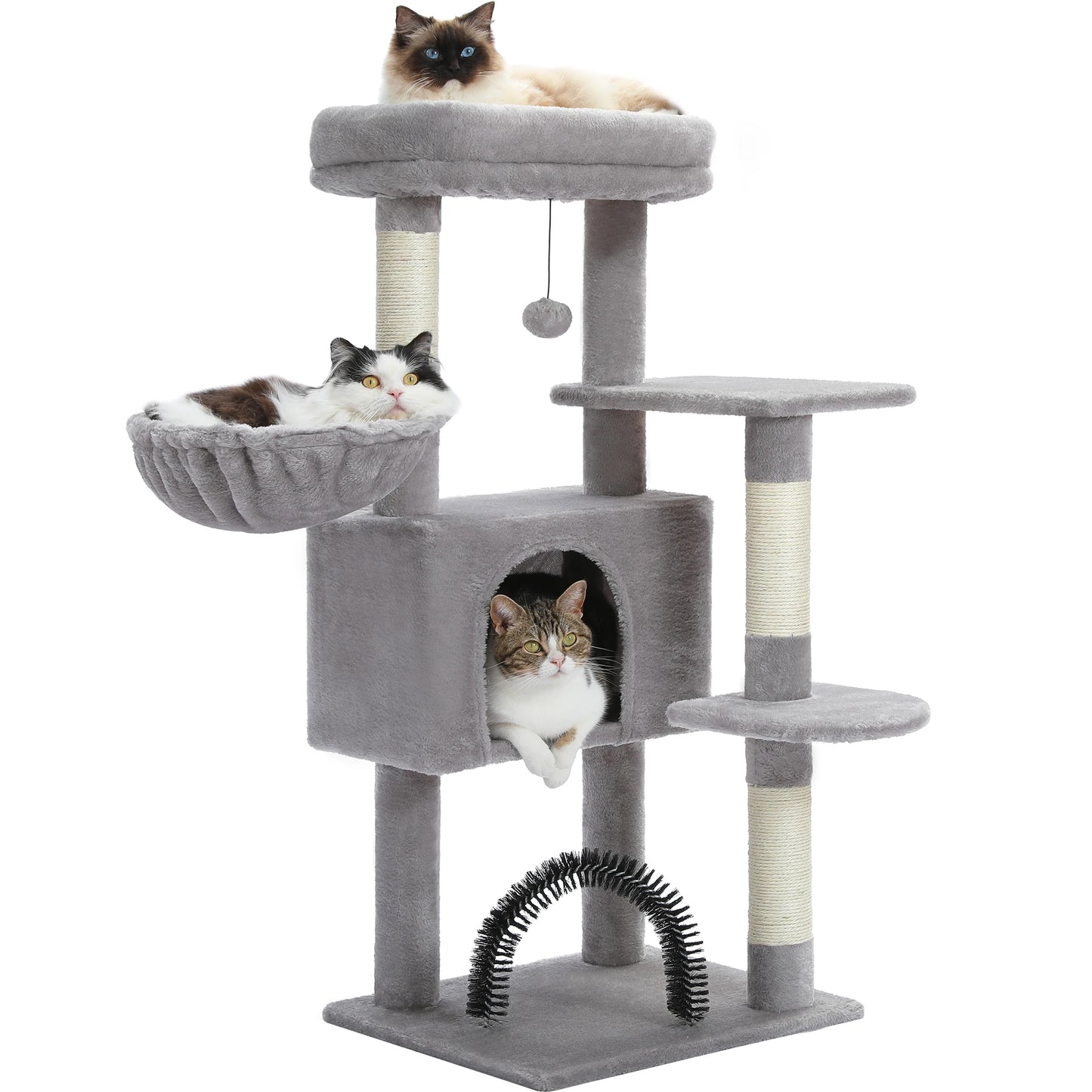 Cat Tree House Perch Hammock Scratching Posts