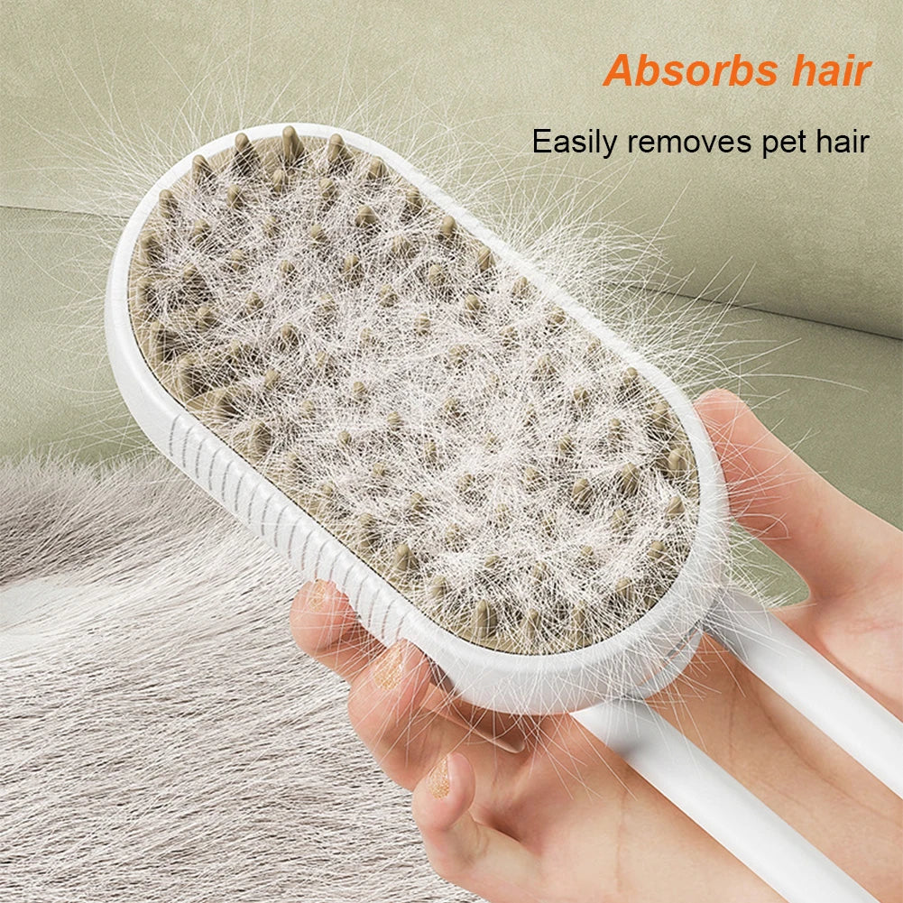 Brush Cat Hair Electric Pet Cleaning Brush