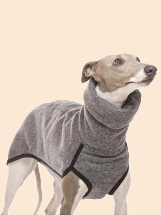 Greyhound Clothes, Dog Winter Coat Turtleneck Greyhound