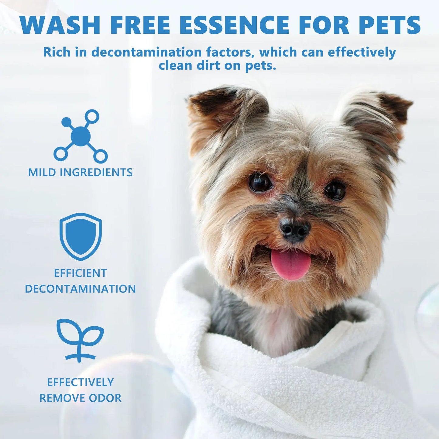 Dog Body Wash Hair Softening Removing Mites