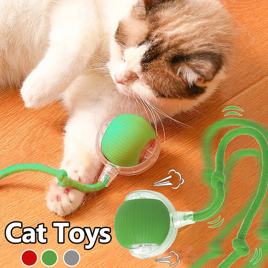 Cat Toys Ball Auto Electric Rolling Ball