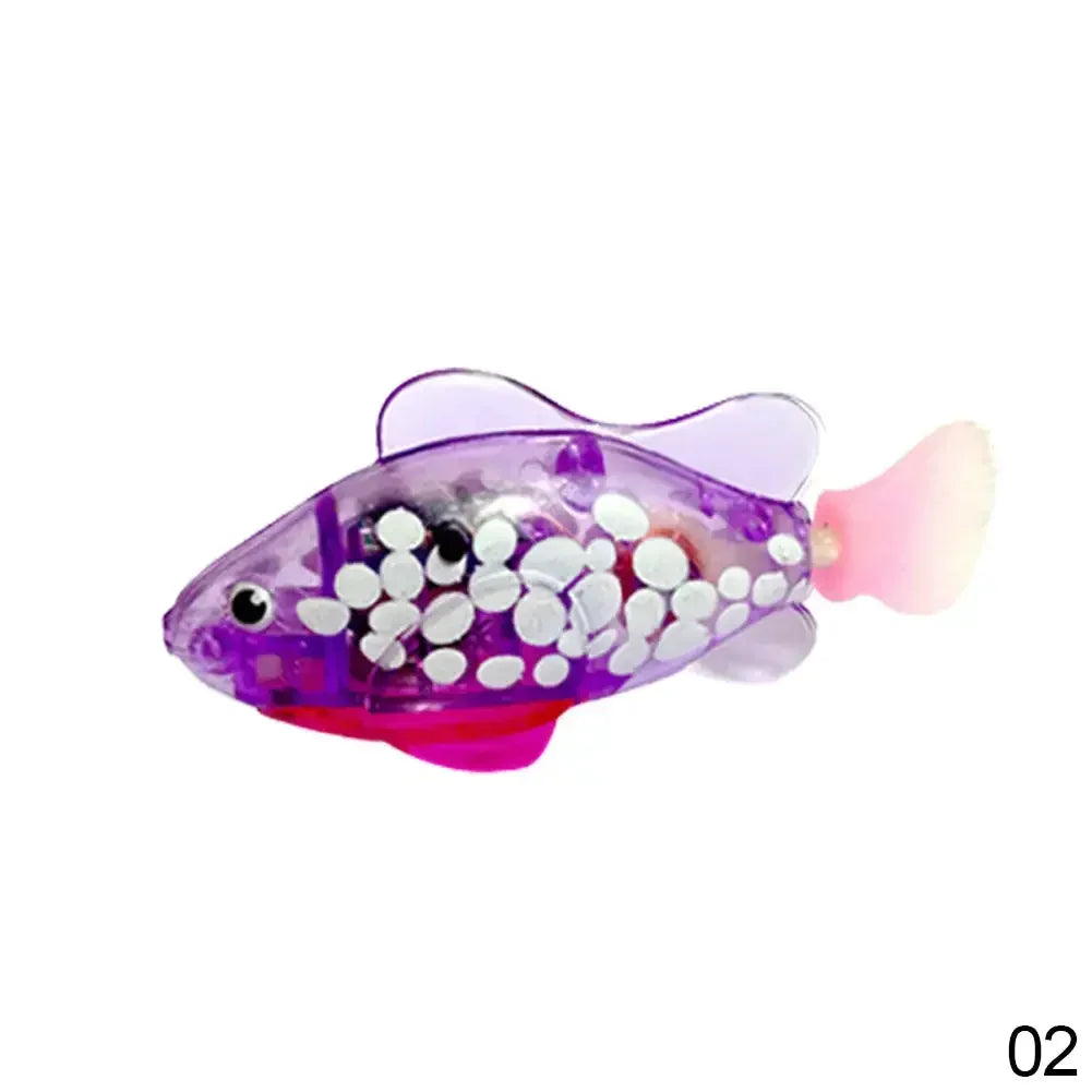 Cat Interactive Electric Fish Toy LED Light