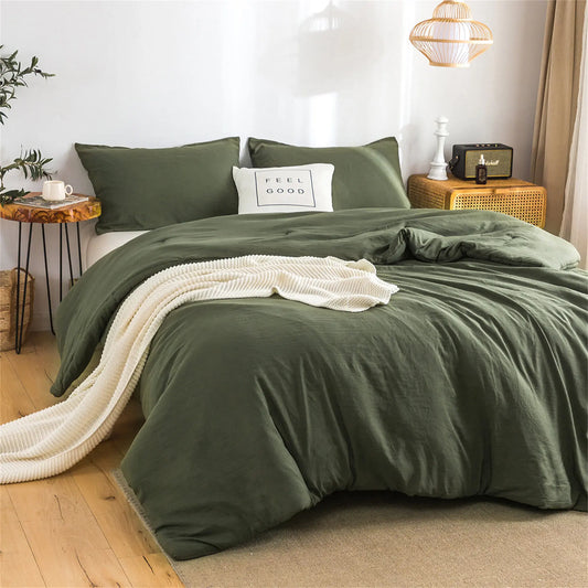 Soft Reversible Comforter Sets Microfiber Skin-friendly