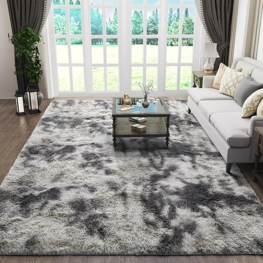 Rugs 9x12 Grey White Bedroom Carpet,