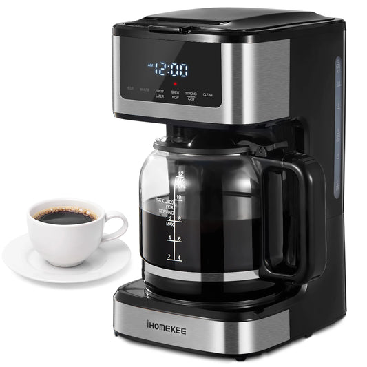 Drip Coffee Maker 12 Cup, Iced Coffee Function