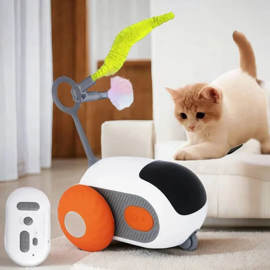 Cat Car Toy Automatic Moving Remote Ball