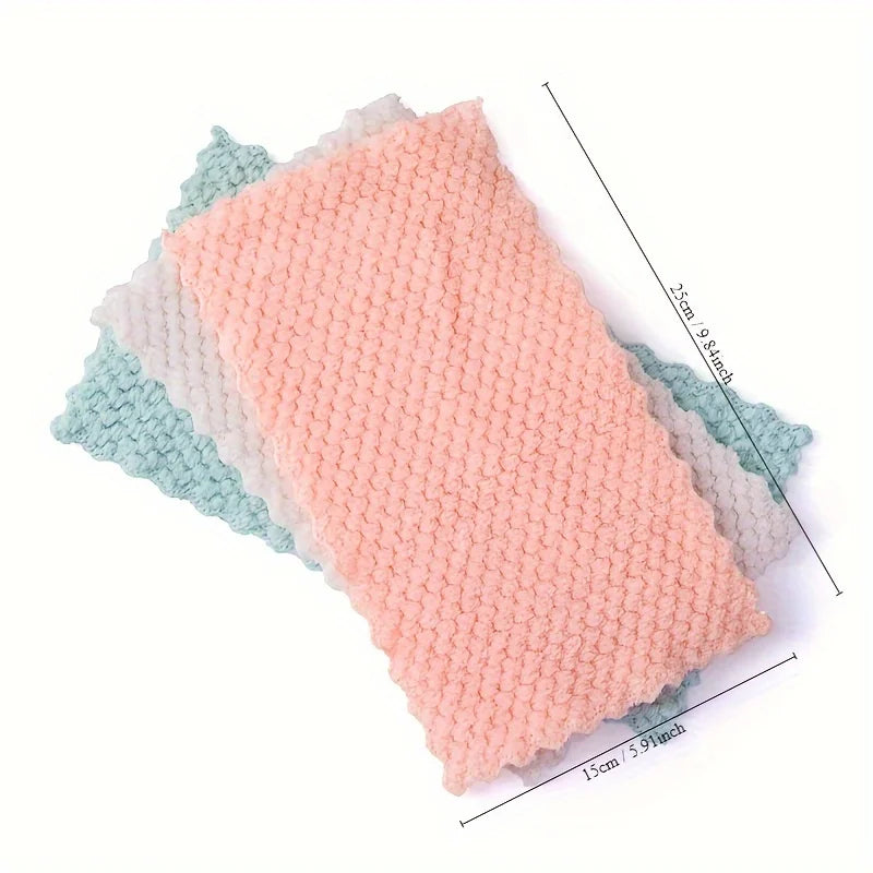 20Pcs/Pack Thickened Cleaning Cloths Wiping Rag