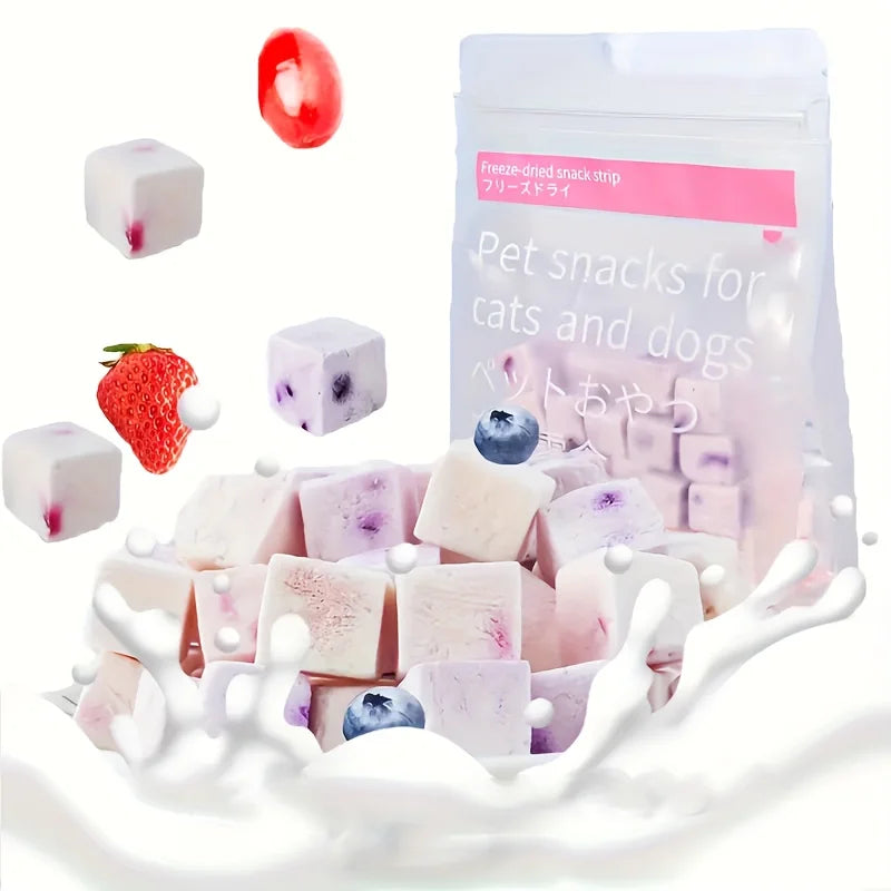 2-Pack Fruit Yogurt Cubes Treats For Cats