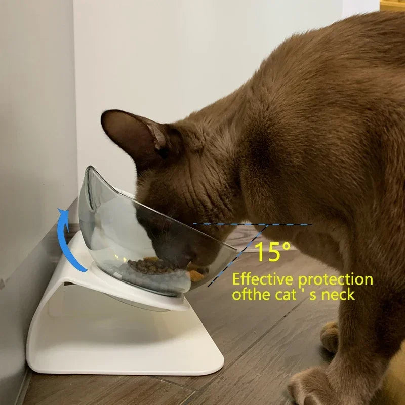 Double Cat Bowl Elevated Stand Product Supplies