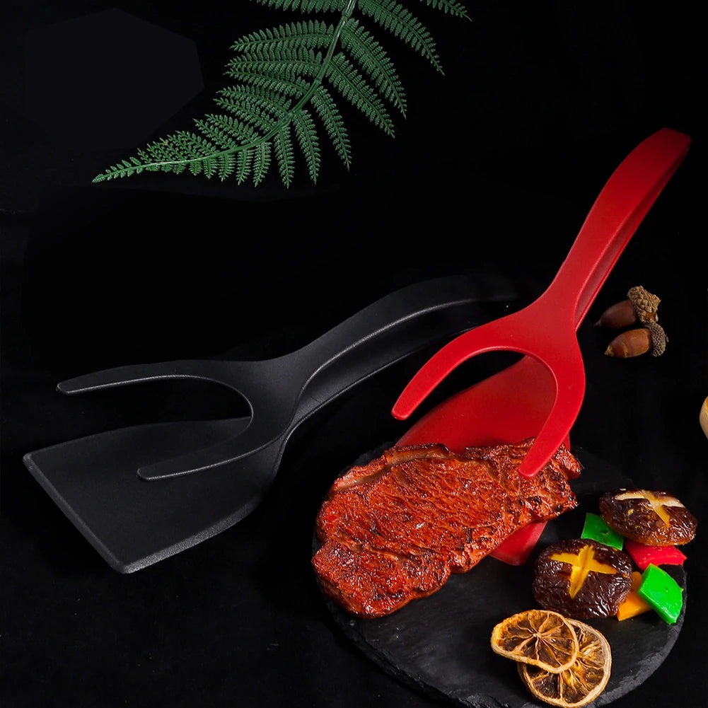 Flip Spatula Tongs Non Stick Cooking Utensil