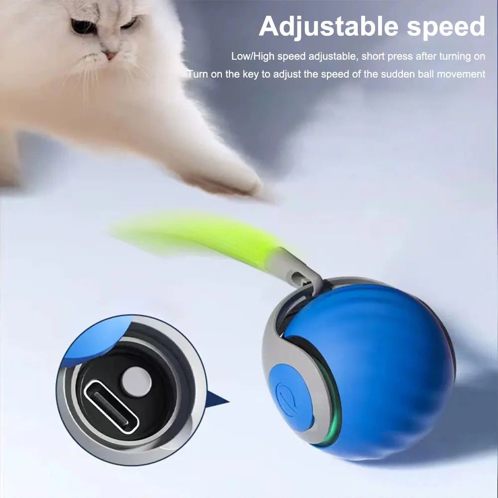 Cat Toy Ball Electronic Interactive Moving Ball