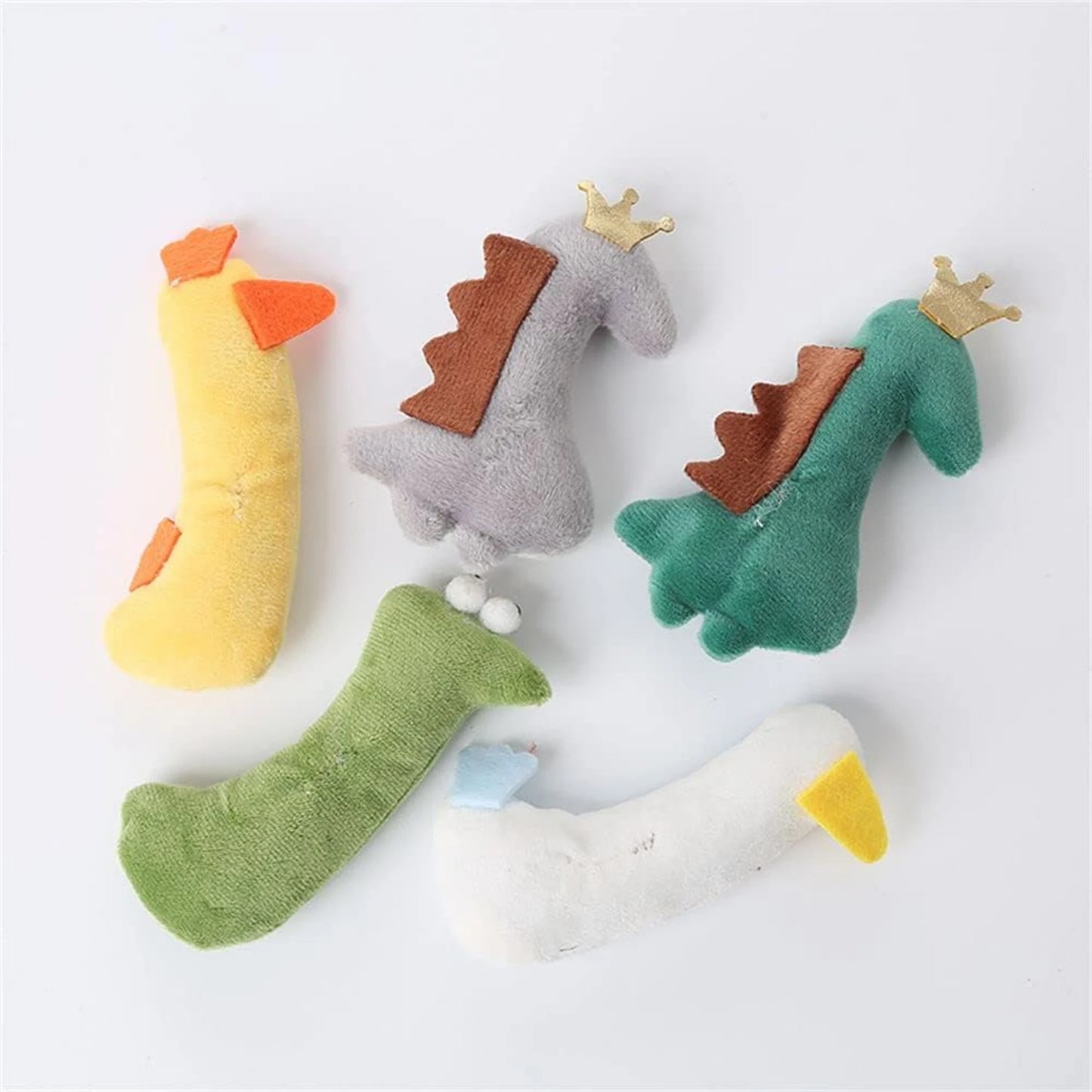 Cute Plush Interactive Cat Chew Toy Play