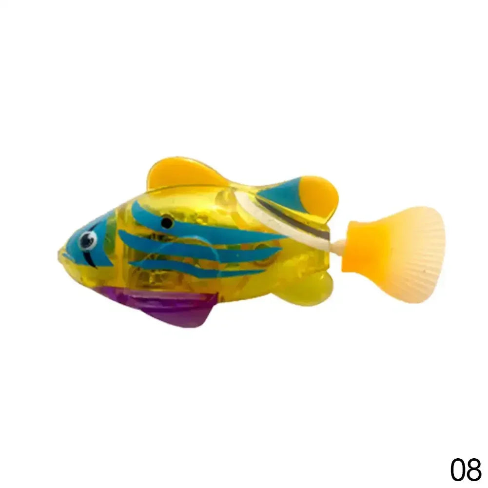 Cat Interactive Electric Fish Toy LED Light