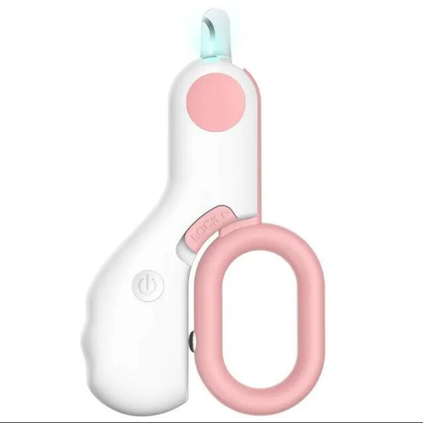 LED Light Cat Nail Clipper Safety Lock