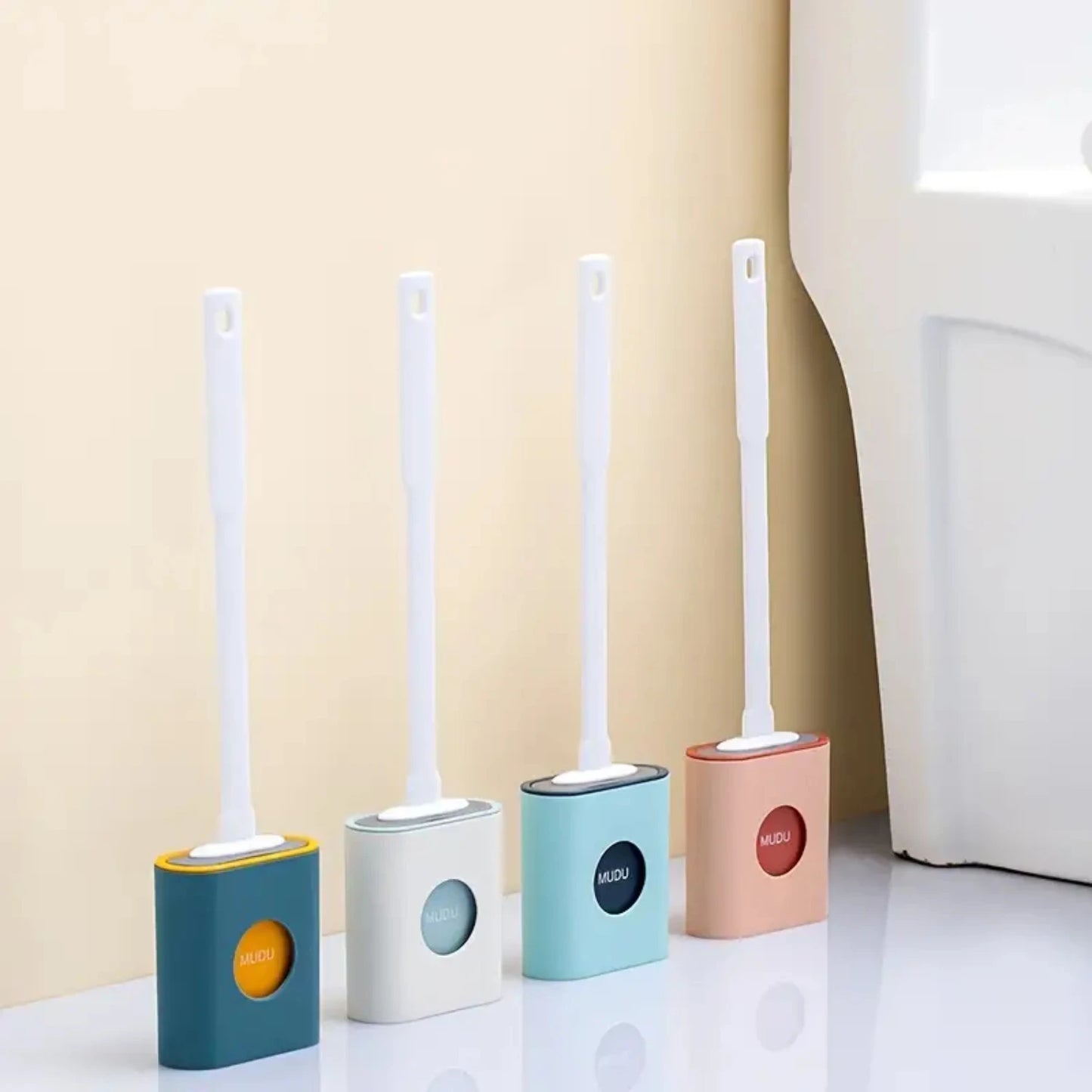 Toilet Brush Set, Wall Mounted Cleaning Brush