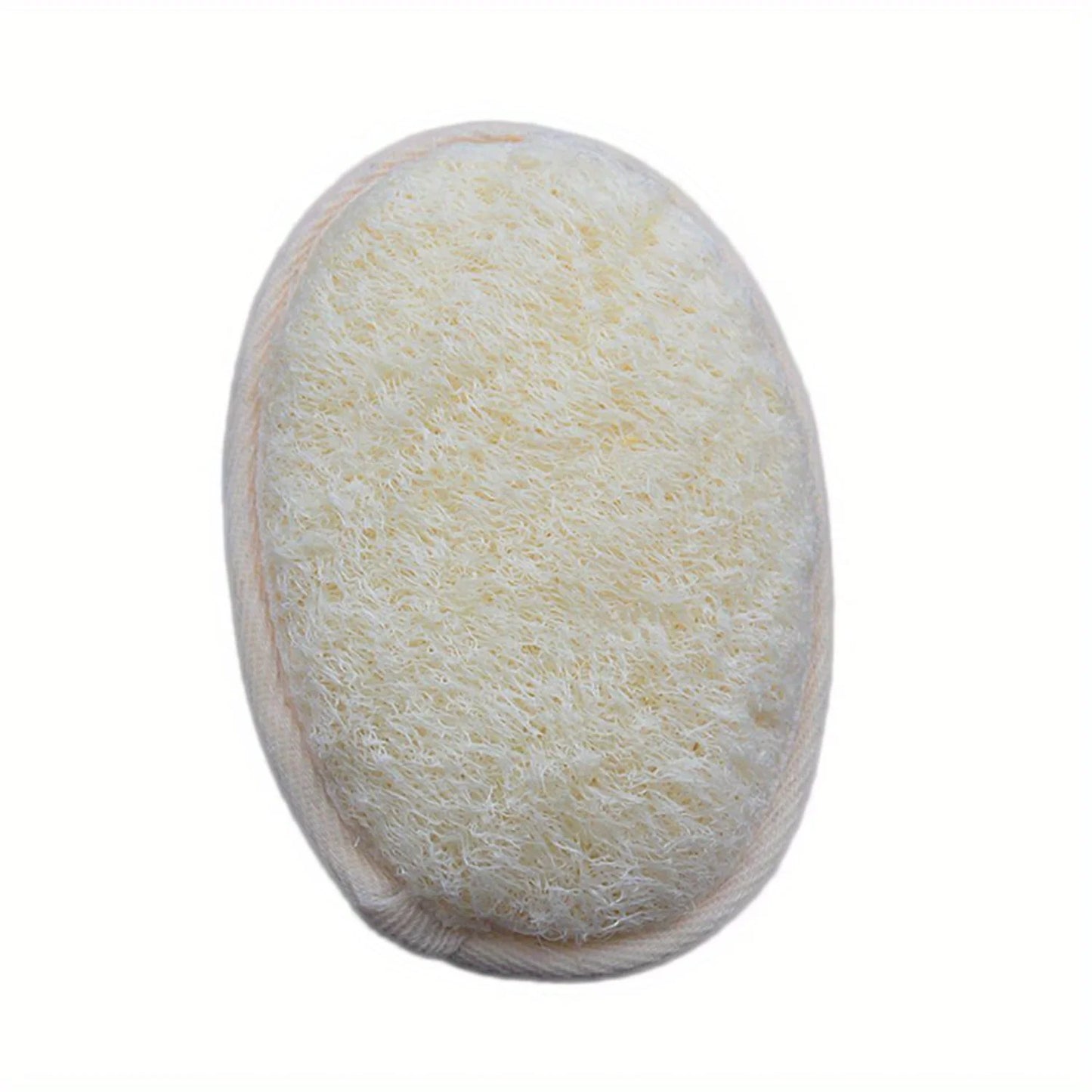 2pcs Natural Loofah Bath Sponge Exfoliating Scrubber