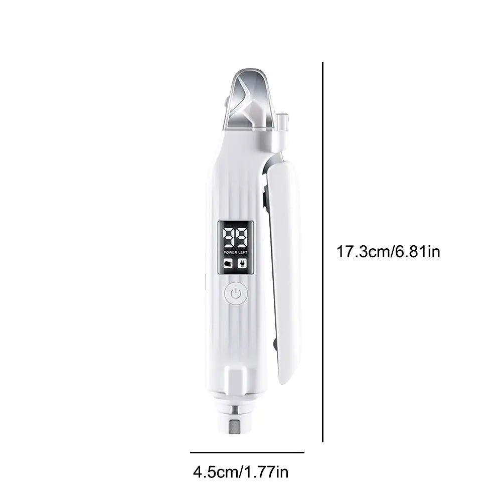 2 in 1 Electric Pet Nail Trimmer Quiet Low Vibration